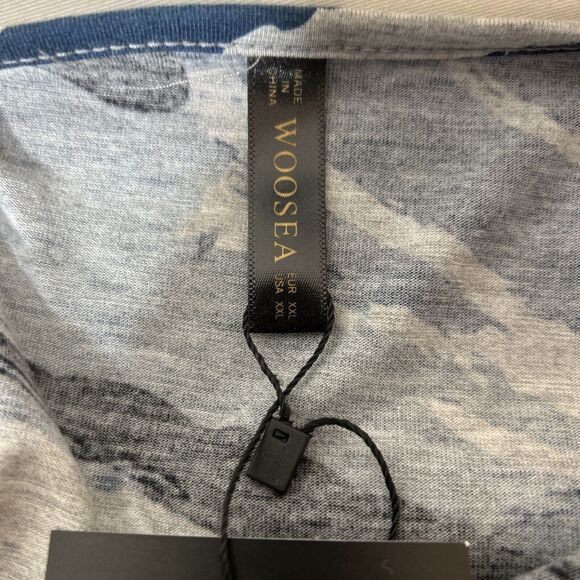 WOOSEA Women Sleeveless Deep V Neck Loose Long Maxi Dress XXL Flowers - Picture 9 of 10